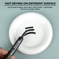 thumbnail image 5 of Marcadores Permanentes BAZIC 1274 Punta Cincel Negro 12 Unidades, 5 of 5