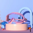 thumbnail image 1 of Silicone Swimming Goggles with Integrated Earplugs - Waterproof & Anti-Fog - Adult Large Frame Design - High-Definition Vision - 1 pc, 1 of 1