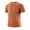 Orange, variant on Men's Henley Shirts Oxford Shirt V Neck Short Sleeve Shirts T-Shirts Flex Relaxed Men's Summer Casual Shirts, Regular Fit Tops Athletic Shirts for Hiking Fishing Jogging