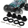 thumbnail image 2 of RC Wheel Hex Driver, 4 PCS 17MM Alliage d'Aluminium Roue RC Partie RC Voiture Partie pour Télécommande Voiture Noir, 2 of 8