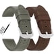 thumbnail image 2 of 18 Mm 20 22 24 Banda De Reloj De Cuero Vintage Pulsera Deportiva Hebilla De Acero Inoxidable Accesorios De Repuesto, 2 of 4