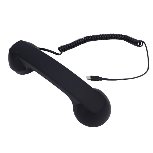 Auricular De Teléfono Retro, Auricular De Teléfono Con Cable Tipo C Con Altavoz De Alta Fidelidad Y Micrófono Con Cancelación De Ruido, IOS 17, Teléfonos , , Tabletas,
