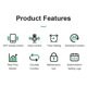 thumbnail image 2 of Tuya WiFi Smart Circuit Breaker 63A LCD Energy Meter KWH Remote Control Monitor Overload Protection Auto-Reclosing, 2 of 5