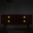 thumbnail image 6 of Flamingo Fluorescent Drawer Pulls with Screws - Round 4-Pack - Glow-in-the-Dark Knobs - Suitable for Cabinets, Wardrobes, Dressers - Furniture Decor - Door Handles, Drawer Hardware, 6 of 6