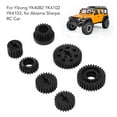 thumbnail image 3 of Engranaje De Coche De Control Remoto, Engranajes De Coche RC De Metal Pequeño Ruido Fácil Instalación 7 Piezas Ligero Para YK4082 YK4102 YK4103, 3 of 7