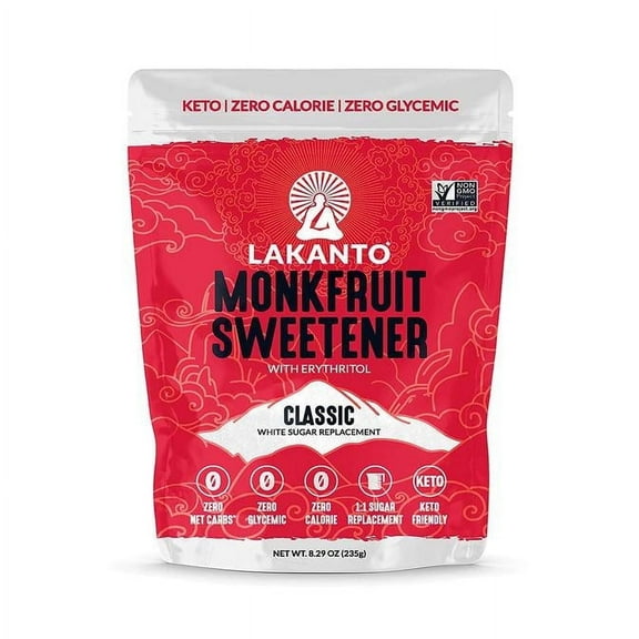 Lakanto Monkfruit Sweetener Classic 8.29 Oz Pack of 4