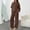 A1_Coffee, variant on VISALY Two Piece Hooded Sweatsuit Drawstring Hoodie Sweatshirts with Pocket Elastic Waist Wide Leg Baggy Sweatpants Soft Casual Lounge Outfit Matching Comfy Workout Travel Tracksuit Set Beige S