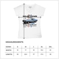 thumbnail image 7 of This Is Mustang Country King of the Road Women's V-Neck T-shirt Legendary Performance Classic American Muscle Licensed Tee, 7 of 7