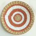 thumbnail image 3 of Matsuzay 4 pack/lote decoración de pared de mimbre de paja única decoración elegante regalo elección cesta de pared conjunto de decoración Decoración del hogar, 3 of 6