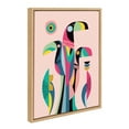 thumbnail image 2 of Kate and Laurel Words, Black Framed Canvas Art Print, 18x24, 2 of 7
