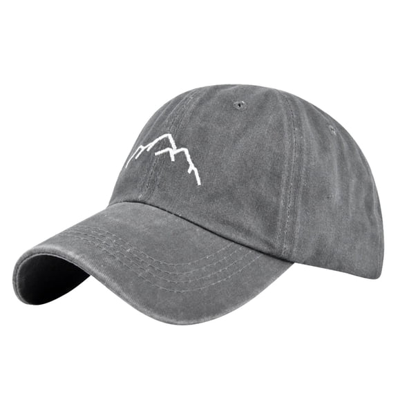 TRUBKH baseball caps sun hat Embroidered Baseball Cap Director Hats 5 Panel Design Classic Plain Men Women Baseball Cap Sports Hat Performance golf hat Activities All Seasons Gray One Size