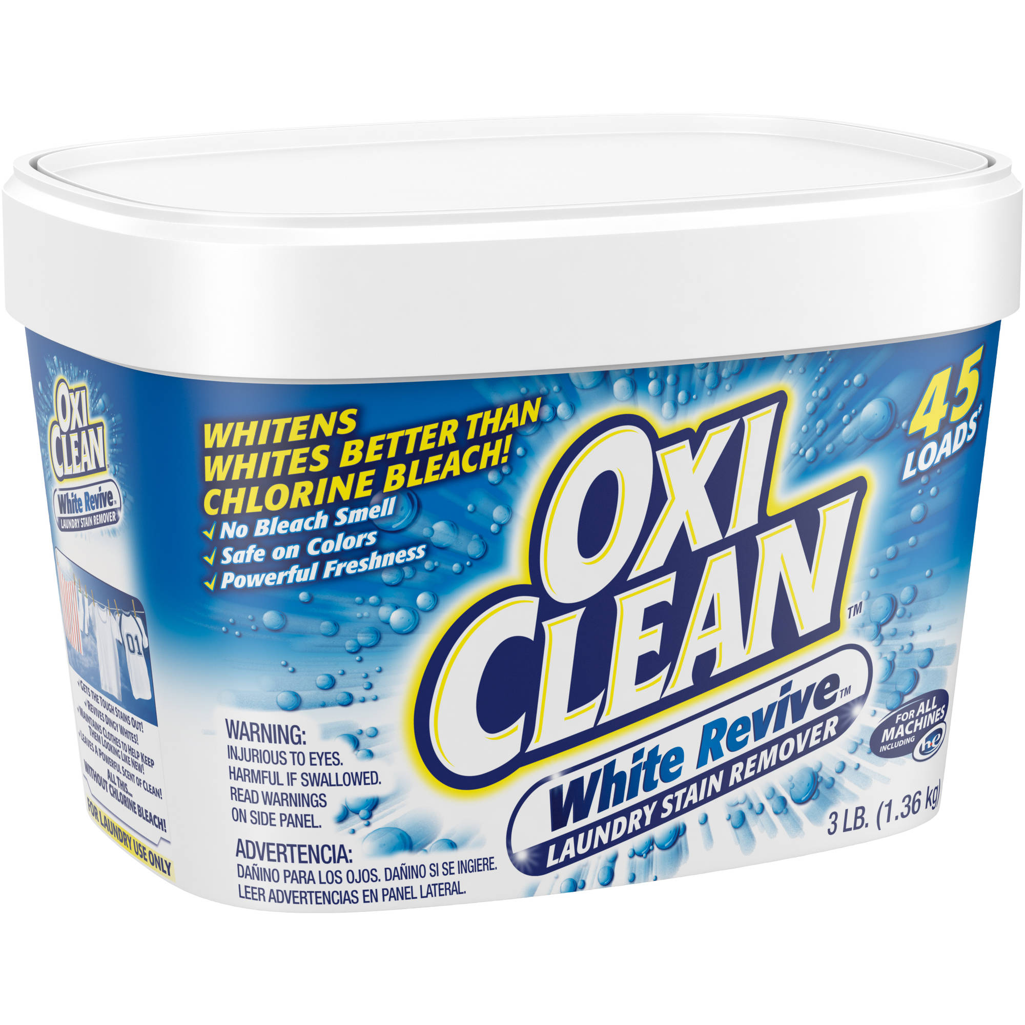 OxiClean with Odor Blasters Classic Clean Scent Versatile Stain & Odor Remover, 3 lb