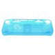 thumbnail image 4 of Funda transparente para consola de juegos, a prueba de golpes, evita resbalones, cubierta protectora de TPU con soporte para ASUS ROG Ally Handheld 2023, transparente, azul, 4 of 5