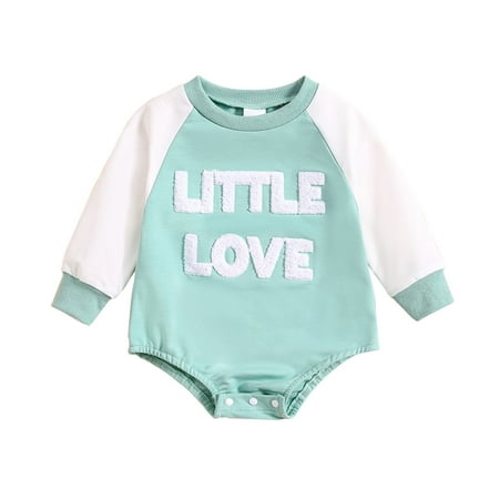 

Rompers Jumpsuits Baby Boys Girls Long Sleeve Letter Prints Bodysuits Clothes