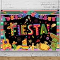 thumbnail image 2 of Vjnyvs Mexican Backdrop Mexico Fiesta Themed Photography Background for Colorful Carnival Bday Party Decorations Banner, 2 of 7