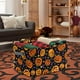 thumbnail image 4 of Uuiauoio Capacity Storage Basket Organizer for Clothes Pants Toys Blankets, Water Resistant Polyester Fabric Collapsible Bin with Handles, Home Organization for Closet Bedroom Bathroom Kitchen, 4 of 7