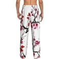 thumbnail image 3 of Bingfone Cherry Blossoms Mens All Over Print Sleep Pajama Pants-X-Large, 3 of 9