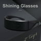 thumbnail image 2 of Gafas Luminosas con Bluetooth, Accesorios Electrónicos LED Brillantes, Adecuadas para Bares, Festivales, Espectáculos, Gafas Luminosas, 2 of 9