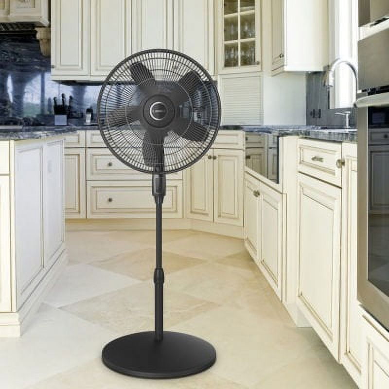 Lasko 18 Speeds Cyclone Pedestal Fan In Black With, 49 OFF