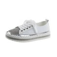 thumbnail image 2 of Cameland Women's Plus-size Flat Color-matching Rhinestones Slip-on Loafers, 2 of 6