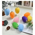 thumbnail image 5 of 12pcs Easter Velvet Eggs Set,Easter Holiday Decoration Pendant for Small Tree–Easter Egg Toys for Kids & Adults 8cm, 5 of 6
