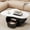 Black White, variant on Artist Hand Modern 39" Irregular Cloud Coffee Table Center Table MDF Top Metal Base for Small Space with Storage Drawer,Open Shelf Living Room Home Office(Black White)