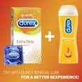 thumbnail image 3 of Durex Extra Dotted Condoms for Men - 10 Count, 3 of 5
