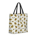 thumbnail image 2 of Disketp Hohey Bee Golden2 Canvas Tote Bag,Women Shoulder Bag Crossbody Handbag with Zipper Closure, 2 of 8