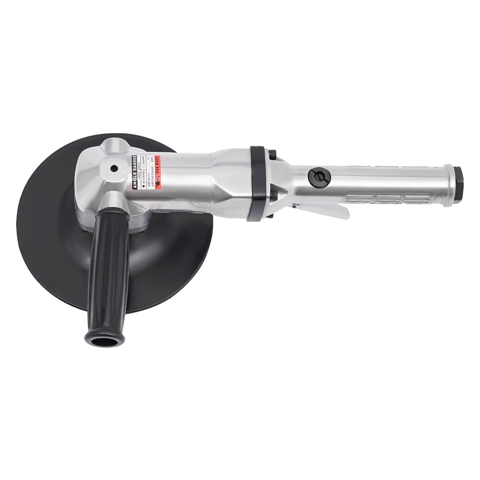 Dwellnix Pneumatic Angle Sander Polishing Machine Air Angle Floor Stones Grinder 7 Inch