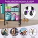 thumbnail image 4 of Rack para Mancuernas de Gimnasio en Casa,Organizador de Cochera para Equipos Deportivos,Estante de Almacenaje Multifuncional con Ganchos y Ruedas, 4 of 8