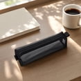 thumbnail image 4 of Semi-Transparent Mesh Pencil Case, Slim Zipper Pen Pouch, Portable Stationery Bag with Reinforced Stitching, Mini Cosmetic Storage for Office and Travel, 4 of 6