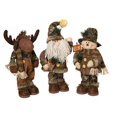 thumbnail image 1 of GIL 2215850EC Camo Holiday Standing Figurines - Set of 3, 1 of 1