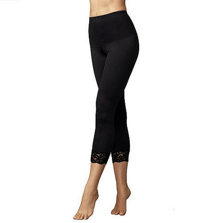 leggings trim lace shapewear maidenform nothings skinny sweet