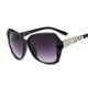 thumbnail image 5 of Gafas De Sol cuadradas a la moda para mujer, lentes grandes De marca De lujo, color morado, espejo, 5 of 5