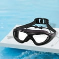 thumbnail image 2 of Men's Women's Large Frame Swimming Goggles Silica Gel Anti Fog Leakage Wide Panoramic View Comfortable Fit for Indoor Outdoor Training Pool, 2 of 5