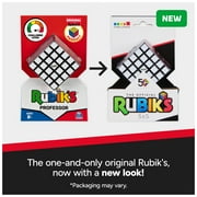Rubik’s Cube Professor, 5x5 Cube Brain Teaser Fidget Toy, Ages 8+