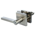 thumbnail image 6 of Kwikset 991 Halifax Keyed Door Lever and Sgl Cyl Deadbolt Combo Pack in SN, 6 of 8