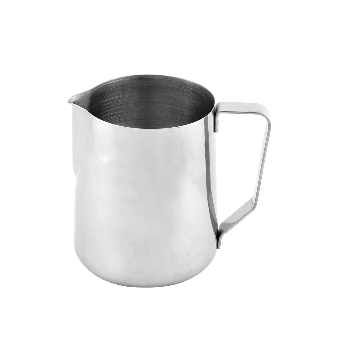 Stainless Steel Beaker Coffee Mug Pitcher Drink Bottle Cup 1000ml Silver Tone