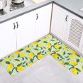 thumbnail image 5 of Lemon Kitchen Rug Lemon Kitchen Mat Lemon Rug Lemon Rugs for Kitchen Rug Kitchen Blue Green Rustic Rugs Decorations Non-Slip Floor Mat Doormat Runner Rug for Kitchen, Laundry, Living Room, Front Door, 5 of 5