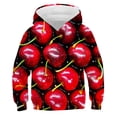 thumbnail image 3 of Sudadera con capucha con estampado de caramelos de colores, divertida sudadera con patatas fritas, jersey de macarrones para niños, camisetas de otoño, chándal informal, ropa para niños, 3 of 5