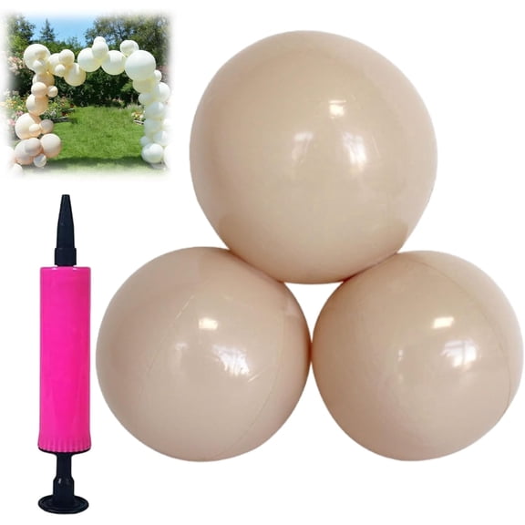 Reusable Inflatable Balloon Garland Arch Kit PVC Balloons with Dual-Inflation Control, One-Step Easy Setup, Long-Lasting Party Decoration for Birthdays & Weddings