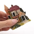 thumbnail image 4 of Desktop Dress Up, Fall Decor - Dienrx Miniature Fairy House Fairy Garden Home Decoration Resin Craft Decor, 1 Villa Ornament, 4 of 9