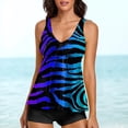 thumbnail image 1 of WILLBEST Traje de Baño Completo para Mujer Traje de Baño Tankini de Dos Piezas conjunto de Tankini de Cintura Alta Traje de Baño Sexy, 1 of 4