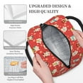 thumbnail image 3 of Easygdp Japanese Maneki Cats Large Insulated Lunch Bag，Aluminum Lining, Spacious Design, Leakproof, Ideal for Work, Picnics, Travel, and Outdoor Activities-One Size, 3 of 6