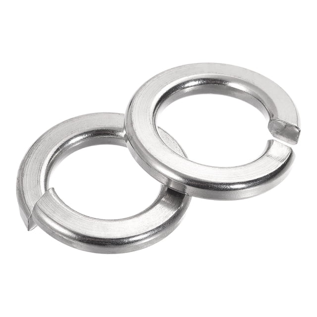 Unique Bargains 7/8-Inch 304 Stainless Steel Split Spring Lock Washer 10 Pack