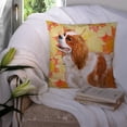 thumbnail image 3 of Carolines Treasures BB9924PW1414 Cavalier Spaniel Fall Fabric Decorative Pillow, 3 of 4