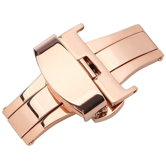 Lifetechs Watch Buckle Solid Universal Good Hardness Stainless Steel Watch Band Clasp for Daily Wear