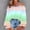 Light Blue, variant on Long Sleeve Pink Tops for Women Going Out Neon Off the Shoulder Blouses Ruffle Y2K Shirts for Women