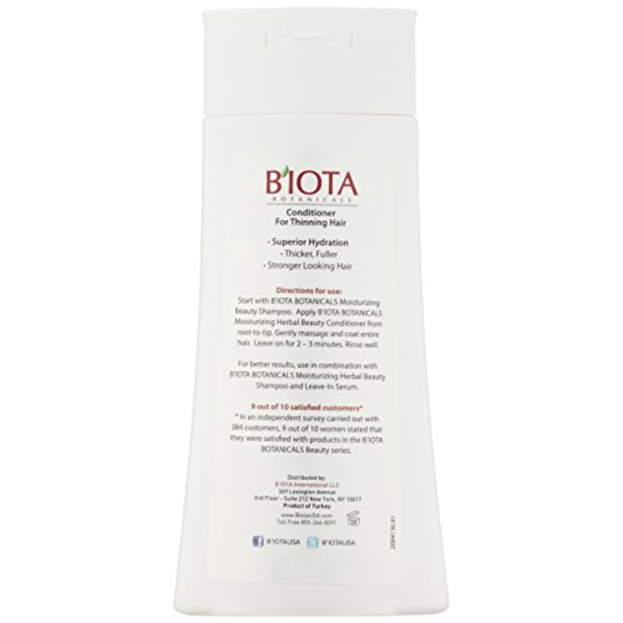 Biota Botanicals Proactive Herbal Care Moisturizing Conditioner