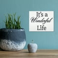 thumbnail image 5 of JennyGems Christmas Decorations, It's a Wonderful Life, 7.25x6 Inch Wood Sign, Wall Decor, Farmhouse Country Home Decor, Inspirational Gifts, Motivational Signs, American Made, 5 of 8